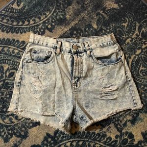 High waist Jean shirt